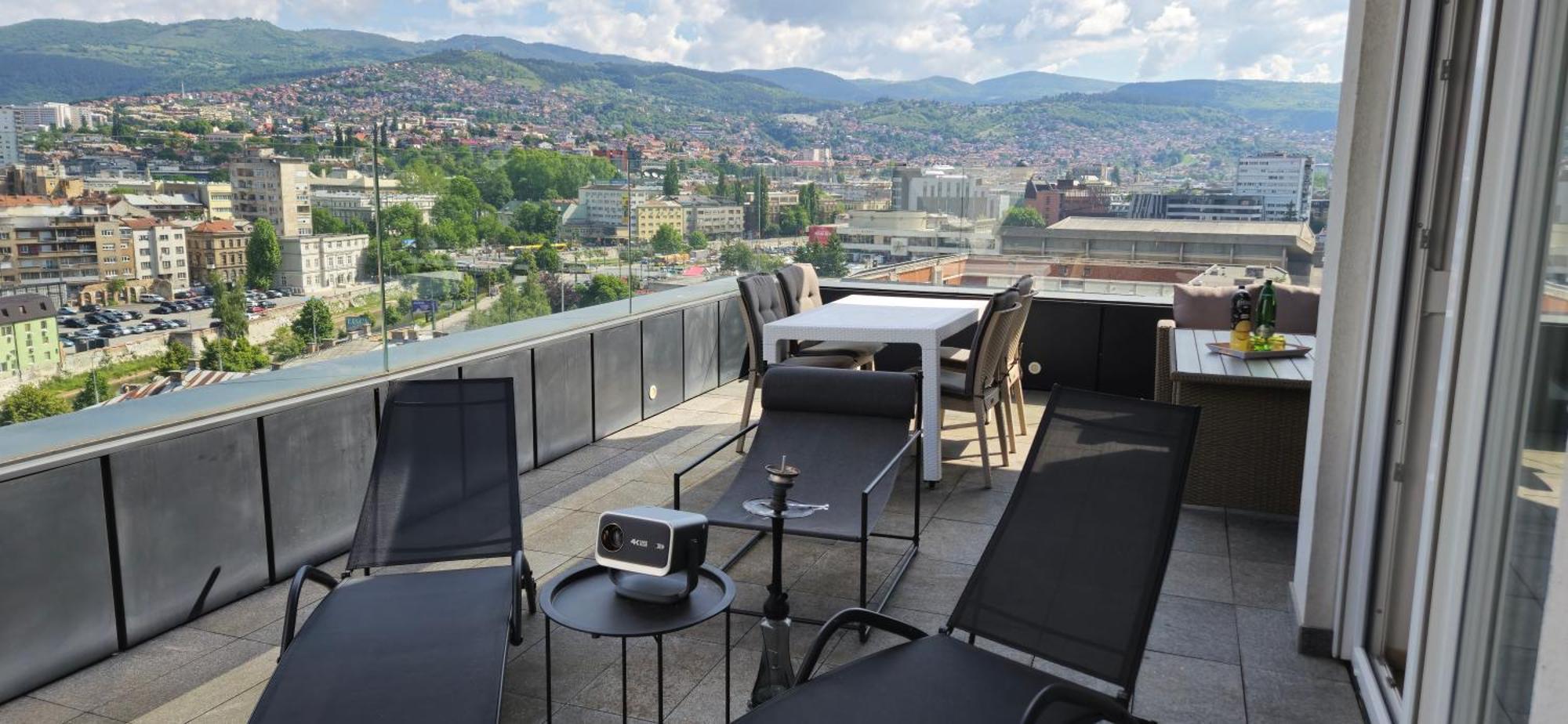 Appartement Skenderija Skyline Penthouse
