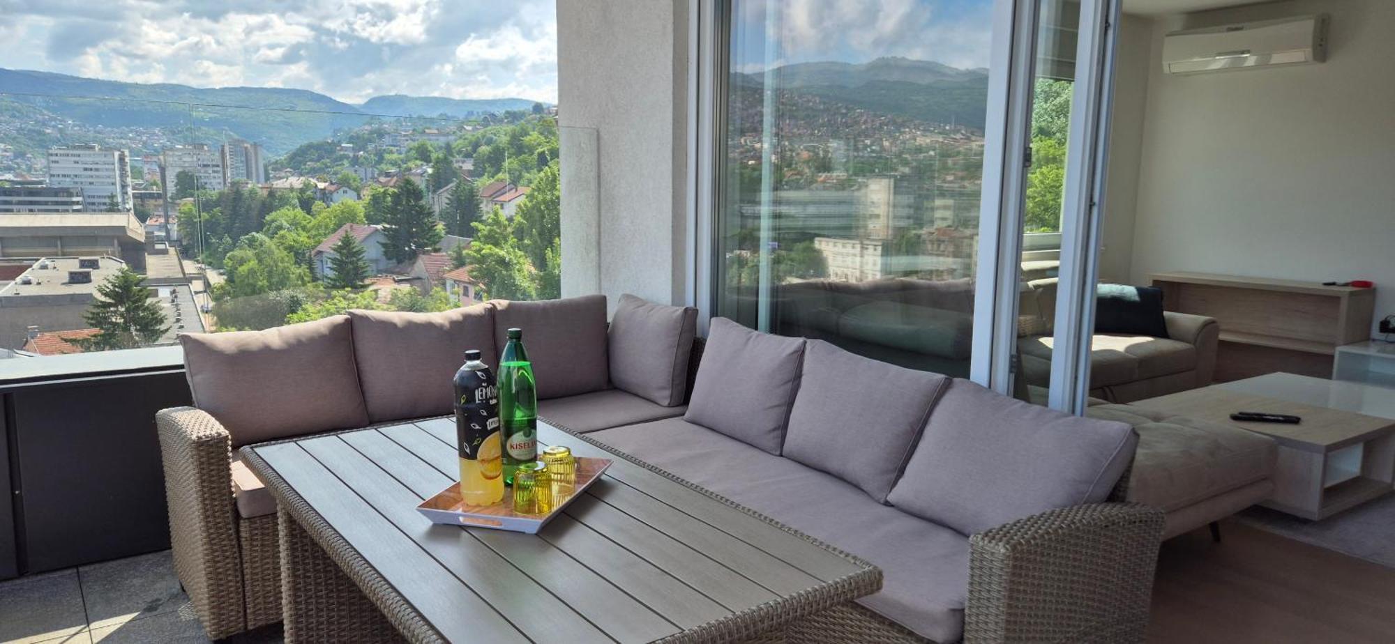 Appartement Skenderija Skyline Penthouse Sarajevo