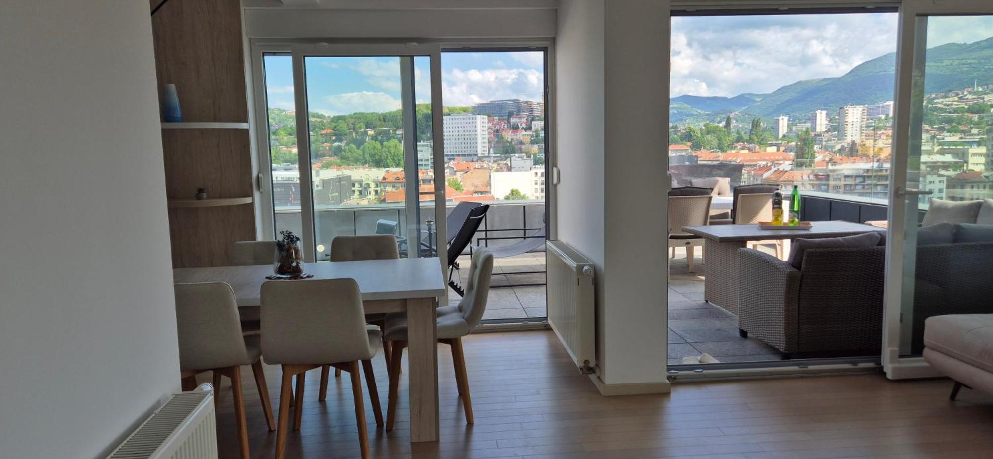 Skenderija Skyline Penthouse Appartement